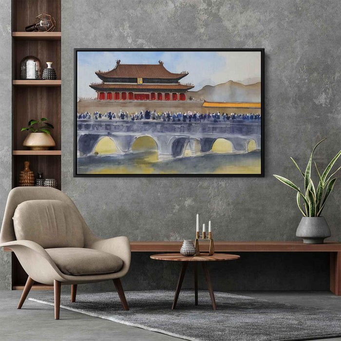 Watercolor Forbidden City #132 - Kanvah