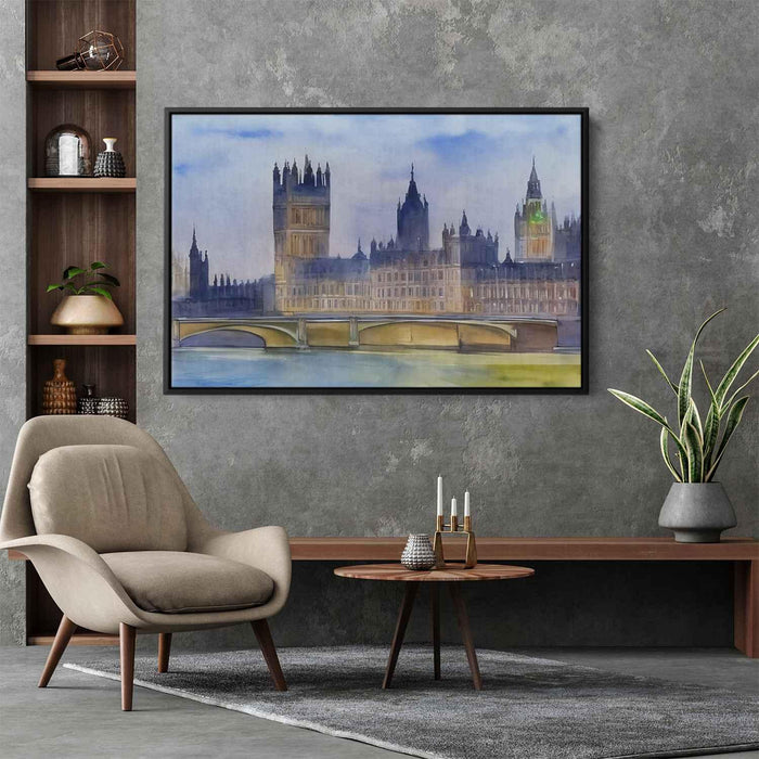 Watercolor Palace of Westminster #102 - Kanvah