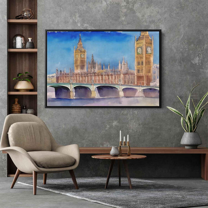 Watercolor Palace of Westminster #130 - Kanvah