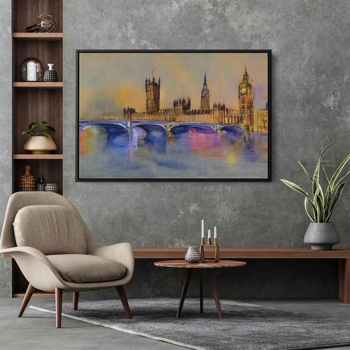 Watercolor Palace of Westminster #131 - Kanvah