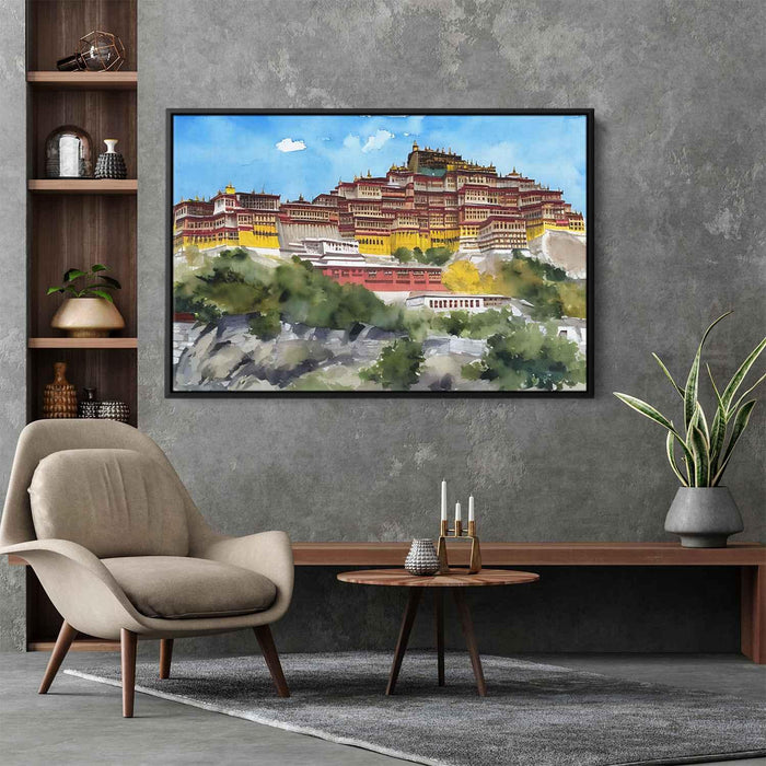Watercolor Potala Palace #101 - Kanvah