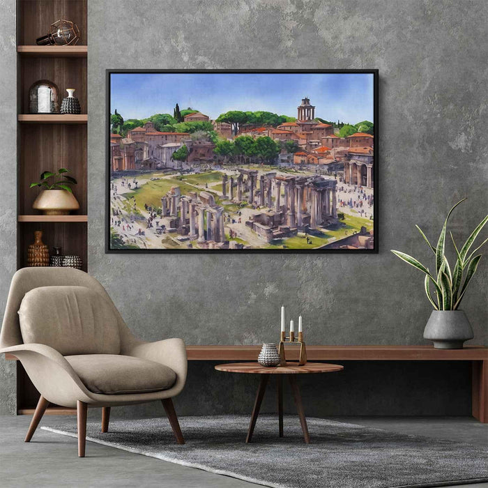 Watercolor Roman Forum #102 - Kanvah