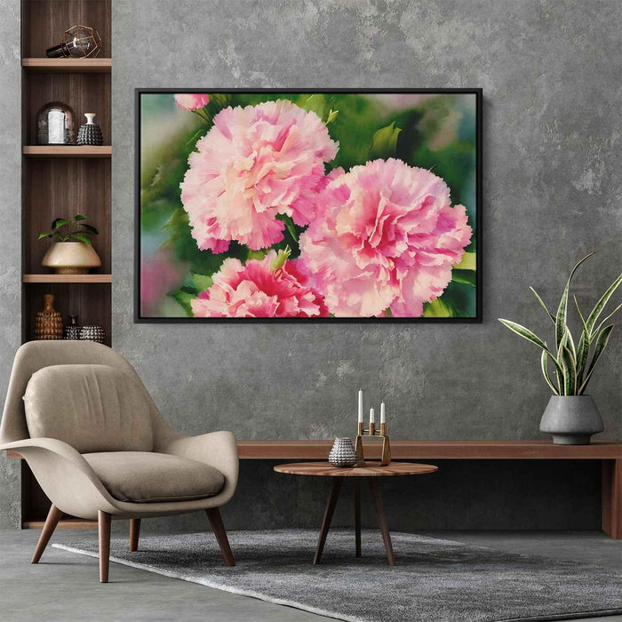 Watercolour Painting Carnations #101 - Kanvah