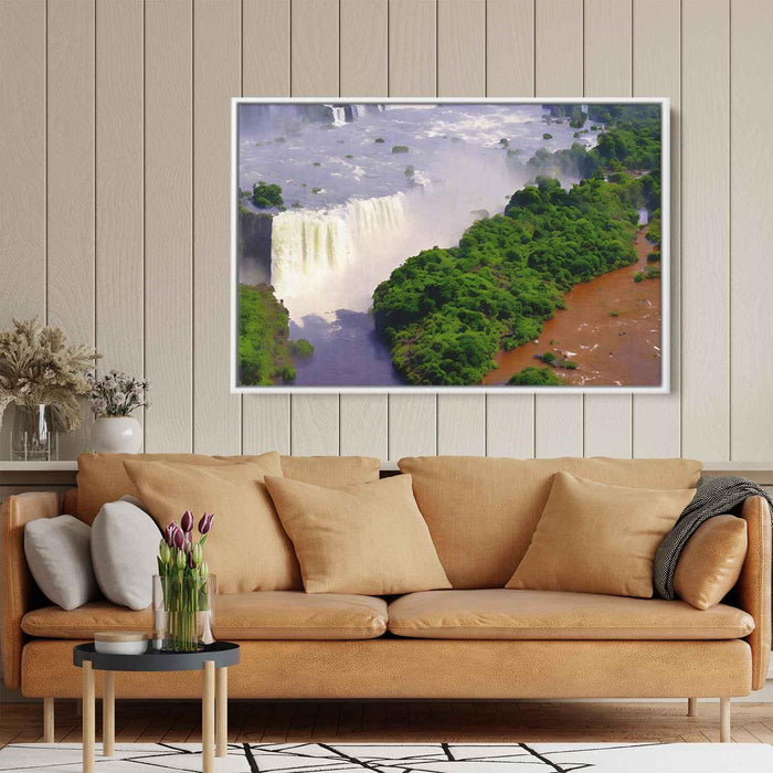 Abstract Iguazu Falls #117 - Kanvah