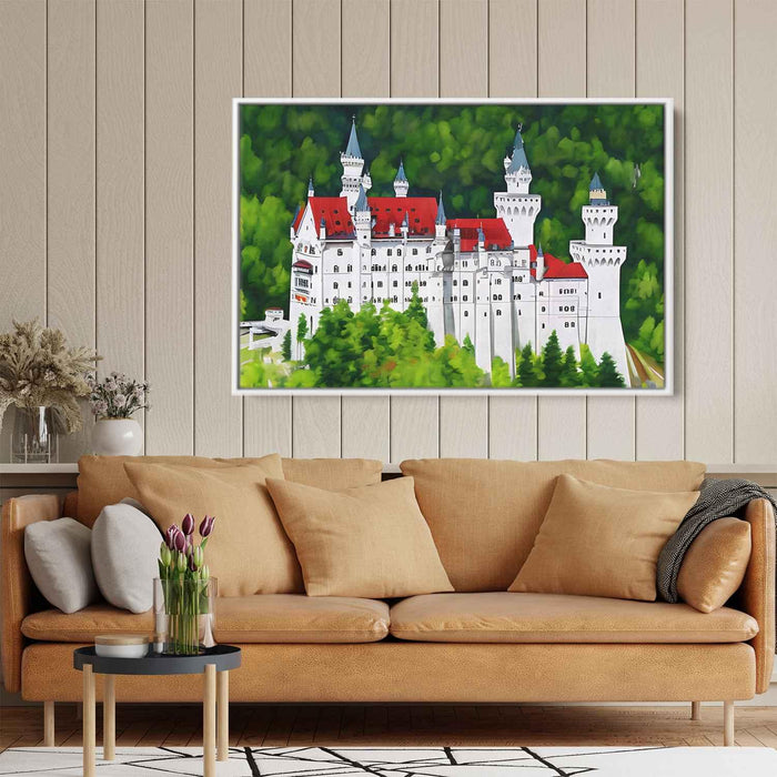 Abstract Neuschwanstein Castle #117 - Kanvah