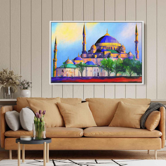 Abstract Blue Mosque #114 - Kanvah