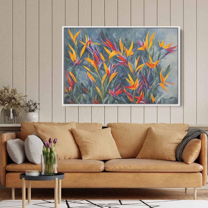 Contemporary Oil Birds of Paradise #114 - Kanvah