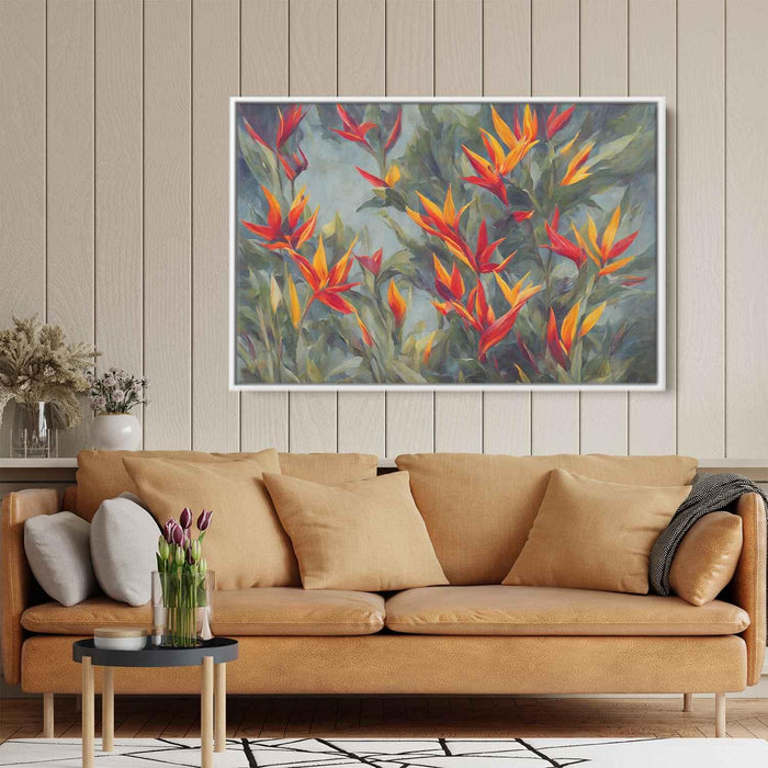 Contemporary Oil Birds of Paradise #126 - Kanvah