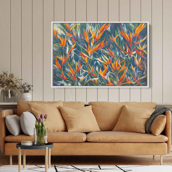 Contemporary Oil Birds of Paradise #127 - Kanvah
