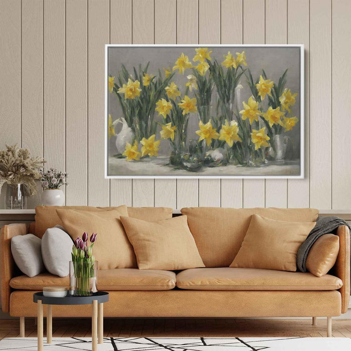 Contemporary Oil Daffodils #126 - Kanvah