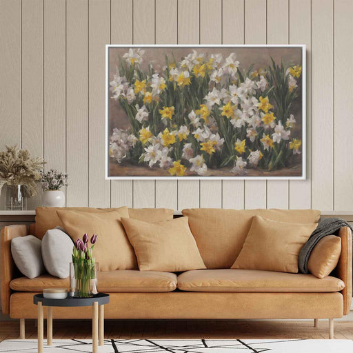 Contemporary Oil Daffodils #133 - Kanvah