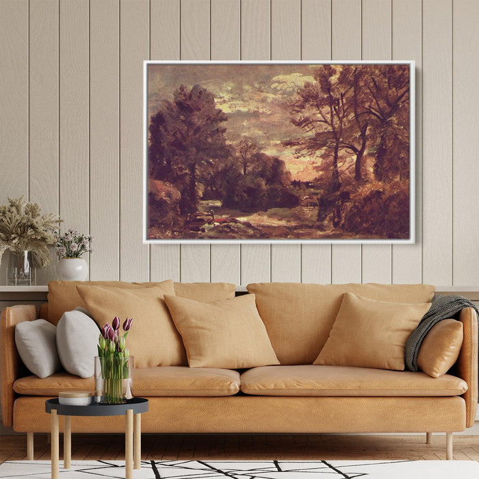 Country road by John Constable - Canvas Artwork
