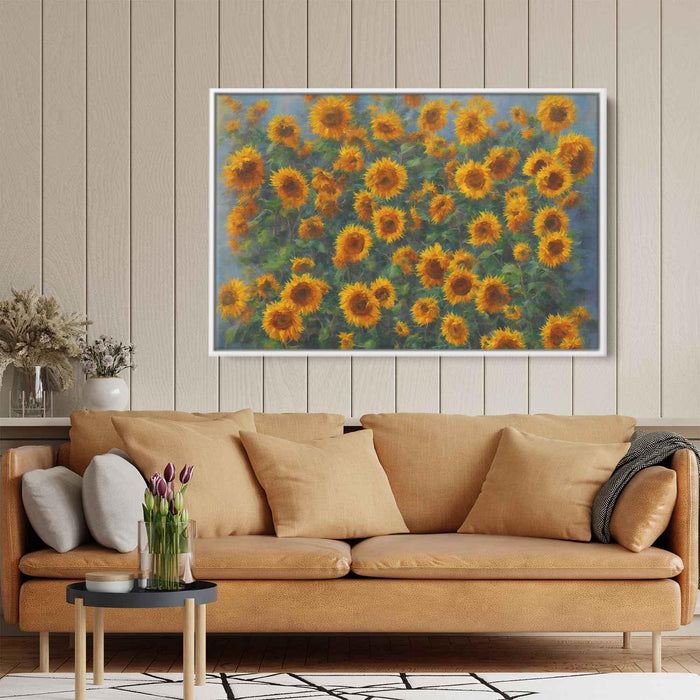 Enchanting Abstract Sunflowers #107 - Kanvah