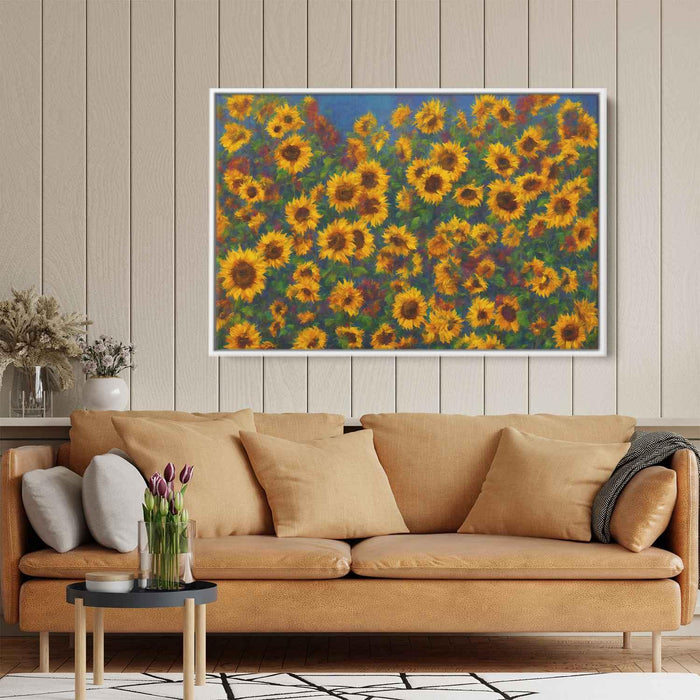 Enchanting Abstract Sunflowers #111 - Kanvah
