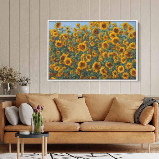 Enchanting Abstract Sunflowers #117 - Kanvah