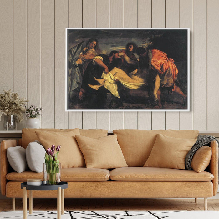 Entombment of Christ by Titian - Canvas Artwork
