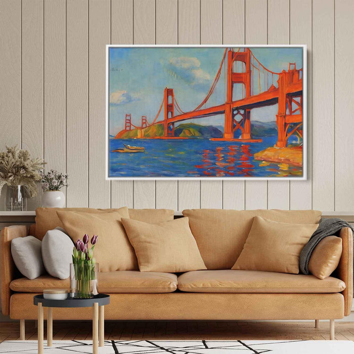 Impressionism Golden Gate Bridge #114 - Kanvah