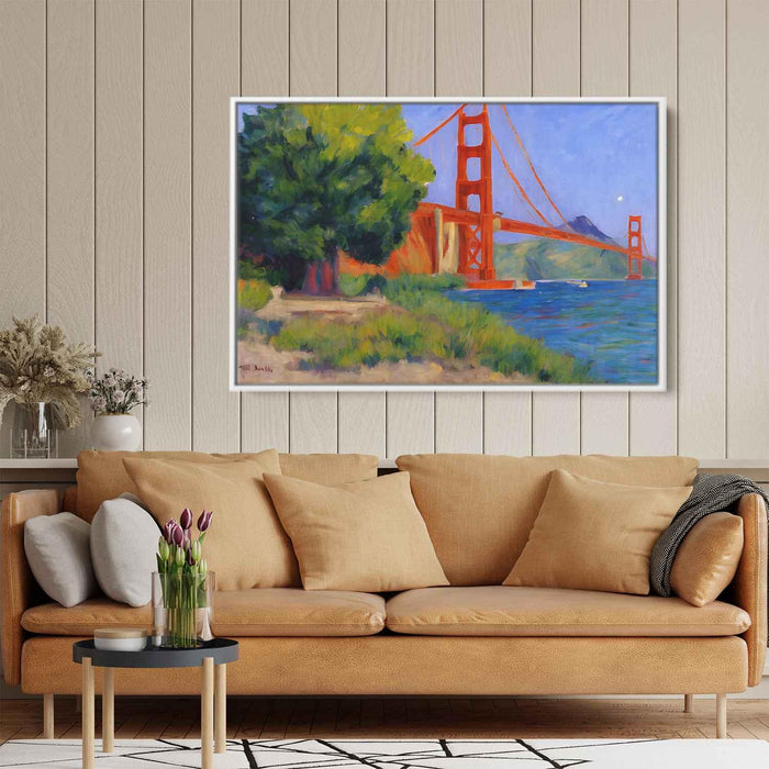 Impressionism Golden Gate Bridge #126 - Kanvah