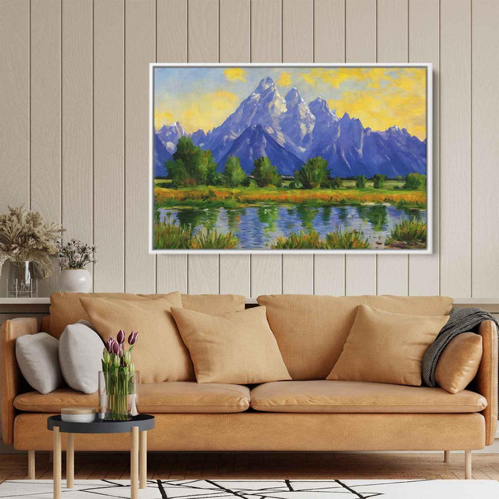 Impressionism Grand Tetons #111 - Kanvah