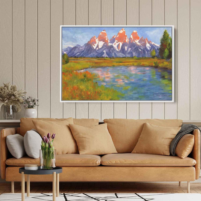 Impressionism Grand Tetons #114 - Kanvah