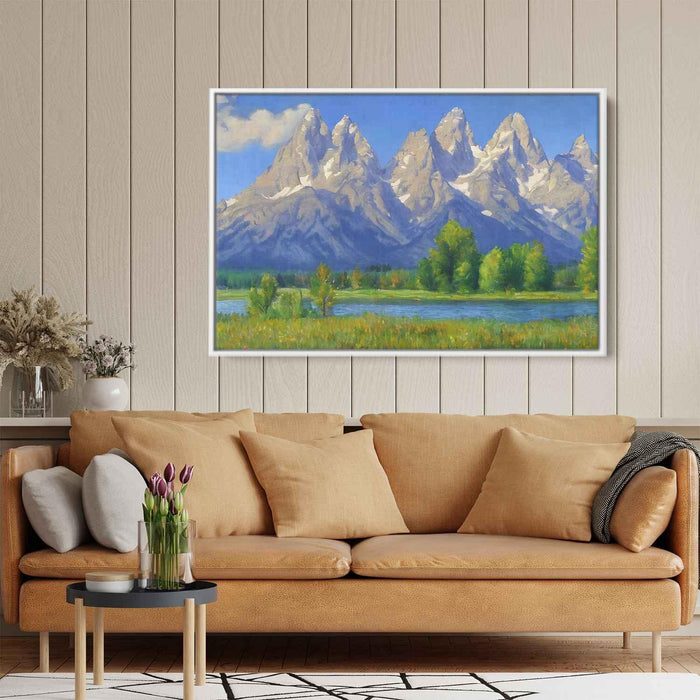 Impressionism Grand Tetons #124 - Kanvah