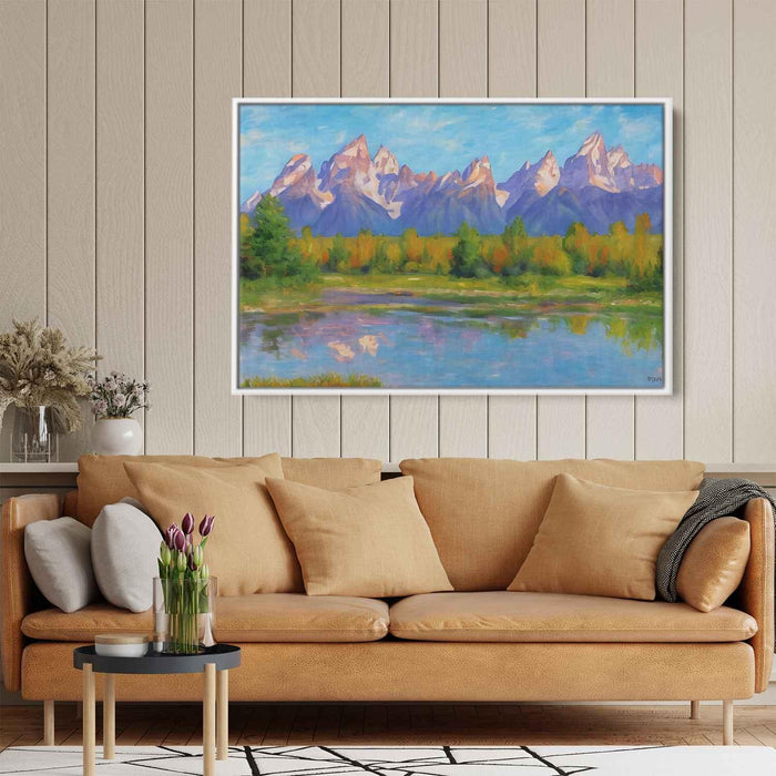 Impressionism Grand Tetons #127 - Kanvah