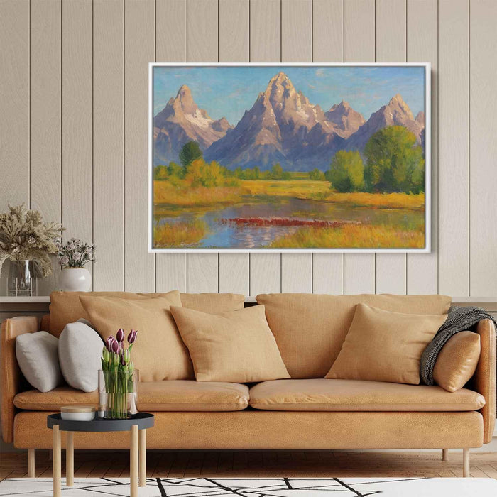 Impressionism Grand Tetons #133 - Kanvah