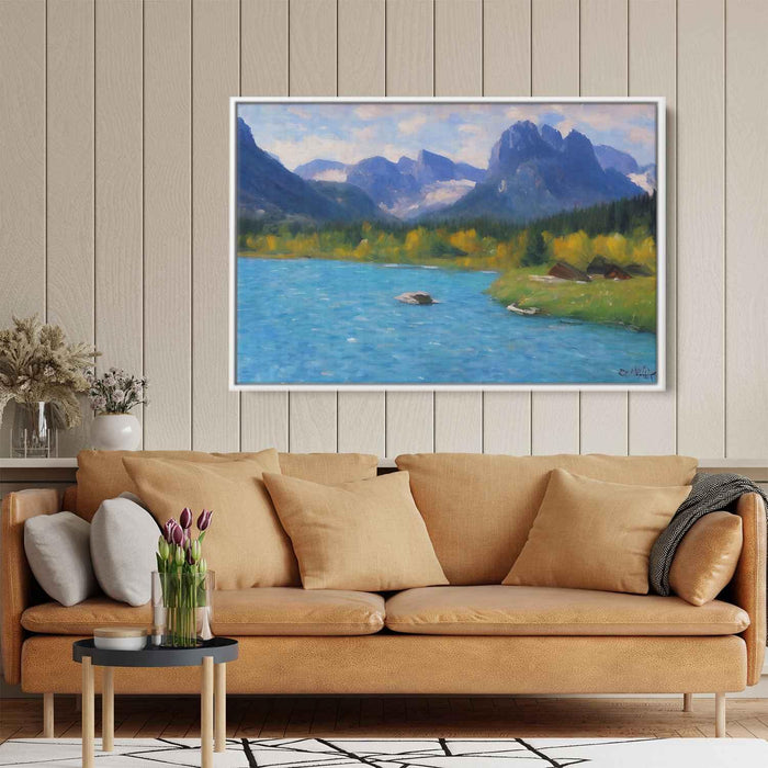Impressionism Rocky Mountains #118 - Kanvah