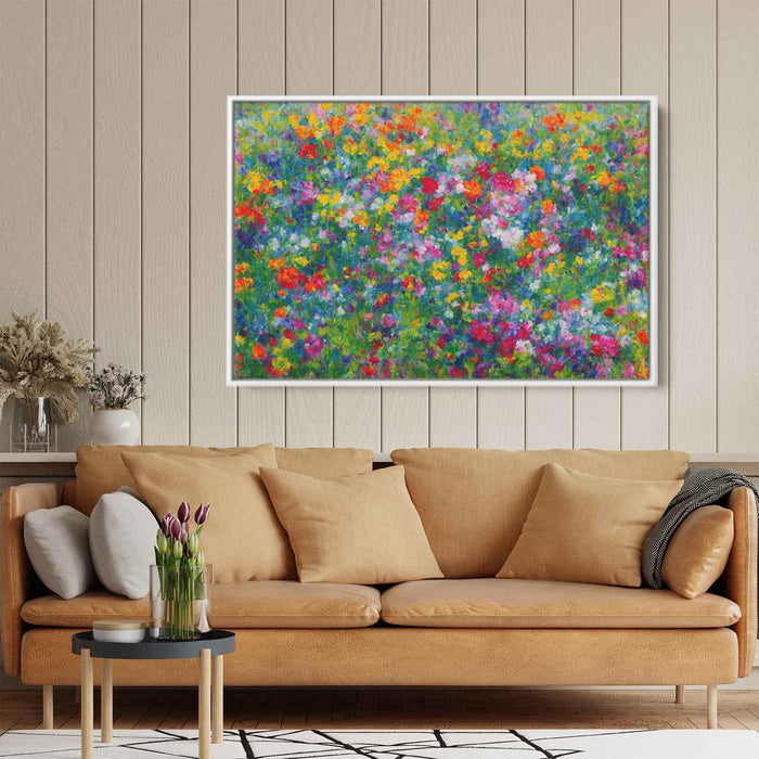 Impressionist Oil Tropical Flowers #103 - Kanvah
