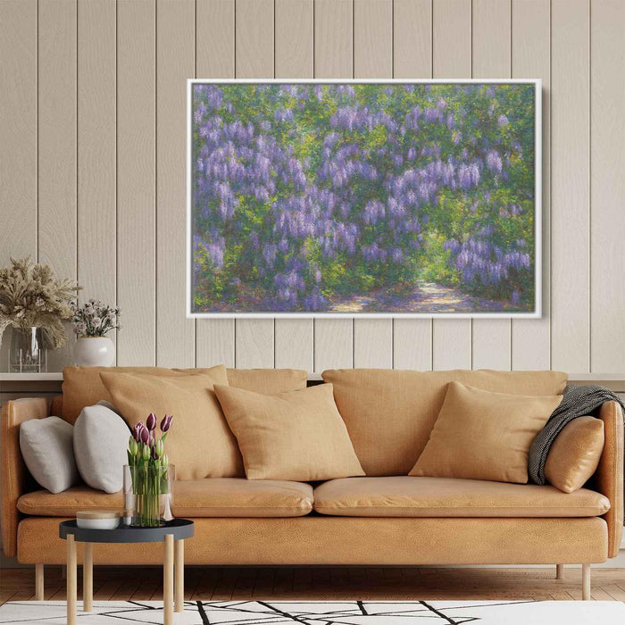 Impressionist Oil Wisteria #124 - Kanvah