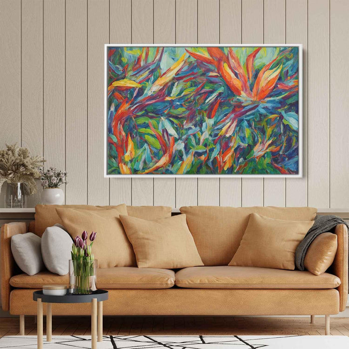 Birds of Paradise Oil Painting #135 - Kanvah