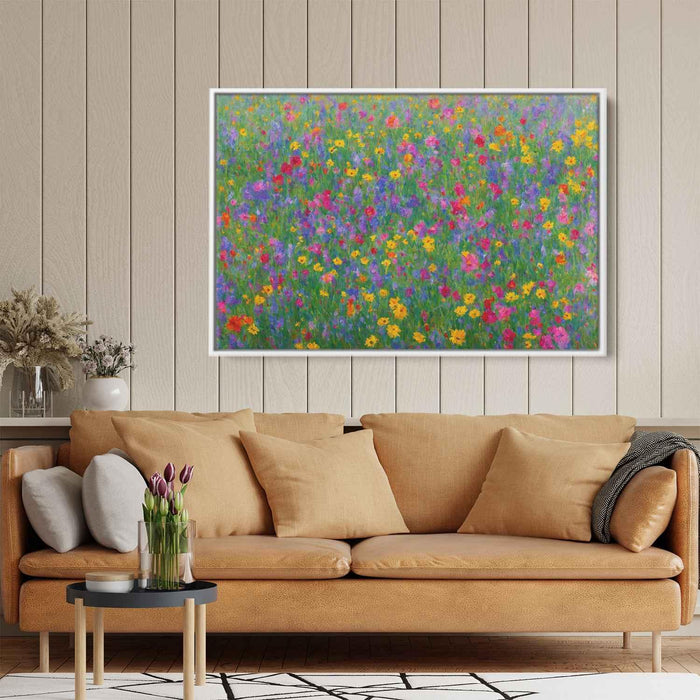 Wild Flowers Oil Painting #133 - Kanvah