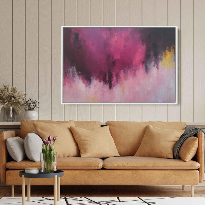 Pink Abstract Painting #114 - Kanvah