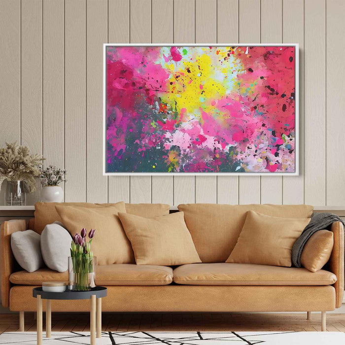 Pink Abstract Splatter #103 - Kanvah