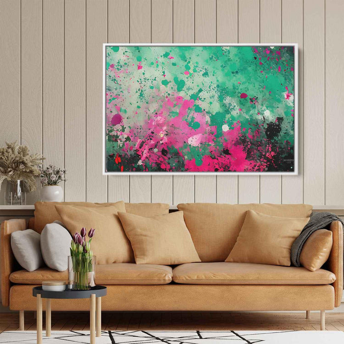 Pink Abstract Splatter #118 - Kanvah