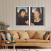 Portraits of Willem Moreel and His Wife by Hans Memling - Canvas Artwork