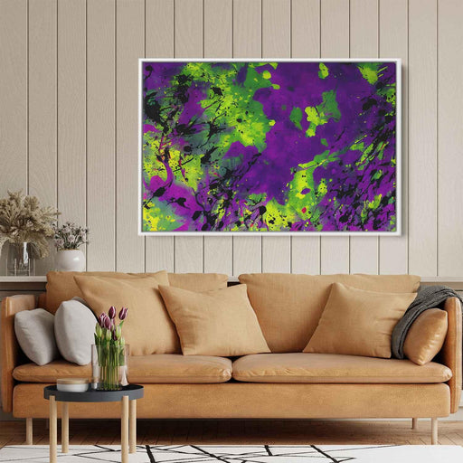 Purple Abstract Splatter #114 - Kanvah