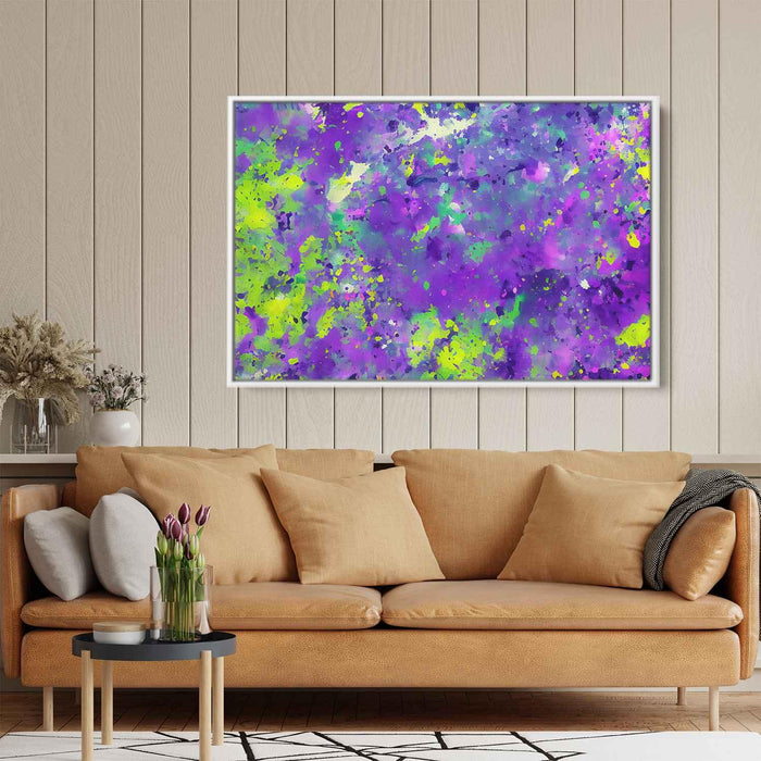 Purple Abstract Splatter #127 - Kanvah