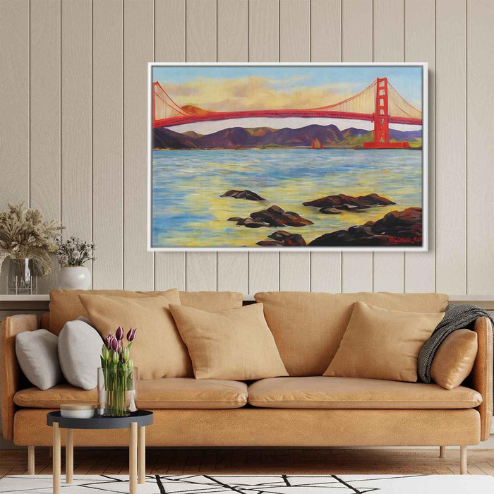 Realism Golden Gate Bridge #127 - Kanvah