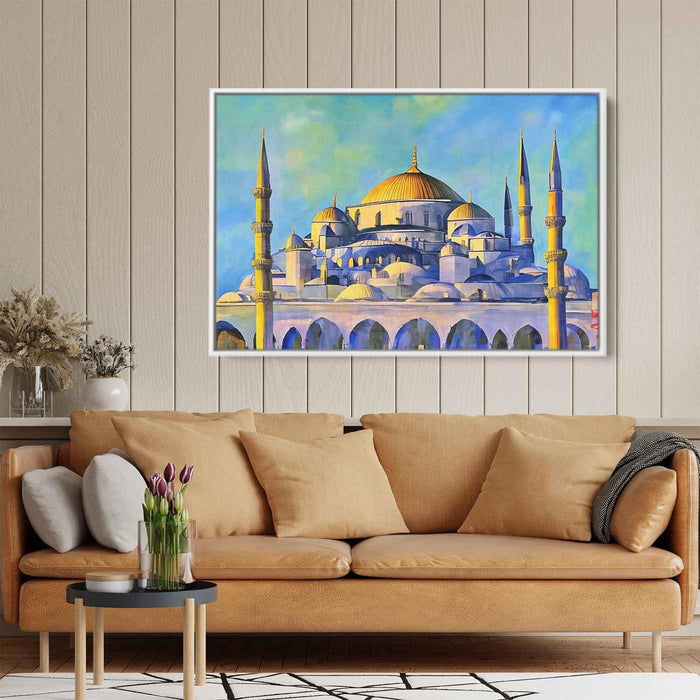 Realism Blue Mosque #114 - Kanvah