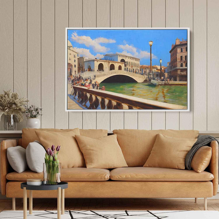 Realism Rialto Bridge #127 - Kanvah