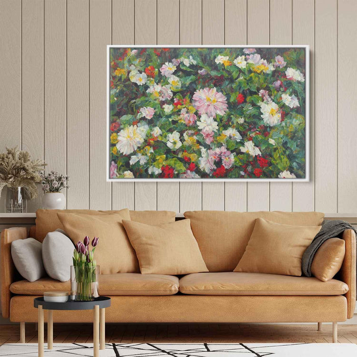 Realistic Oil Tropical Flowers #114 - Kanvah