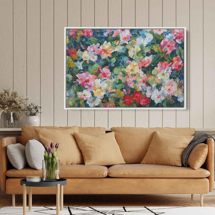 Realistic Oil Tropical Flowers #124 - Kanvah