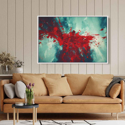 Red Abstract Splatter #118 - Kanvah