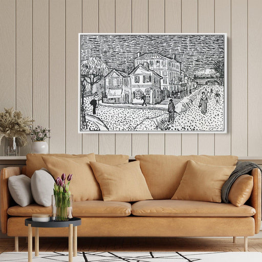 The Artist's House in Arles by Vincent van Gogh - Canvas Artwork