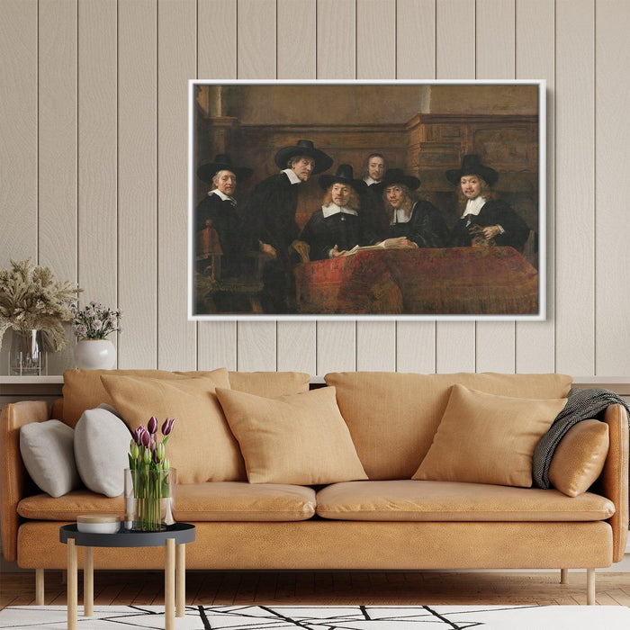 The Syndics by Rembrandt - Canvas Artwork