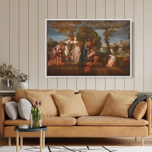 The Finding of Moses by Paolo Veronese - Canvas Artwork