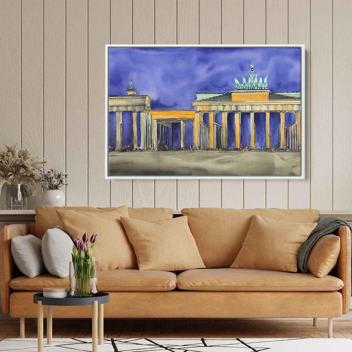 Watercolor Brandenburg Gate #117 - Kanvah
