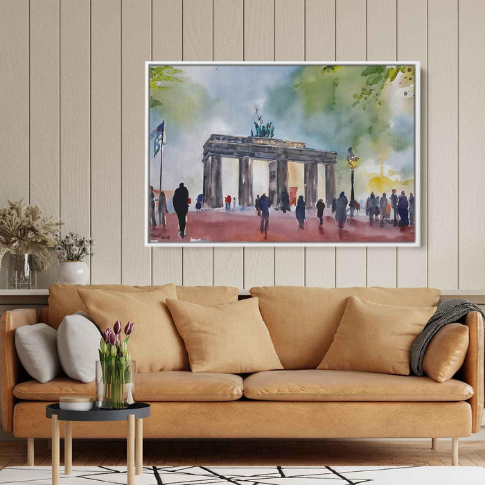 Watercolor Brandenburg Gate #118 - Kanvah