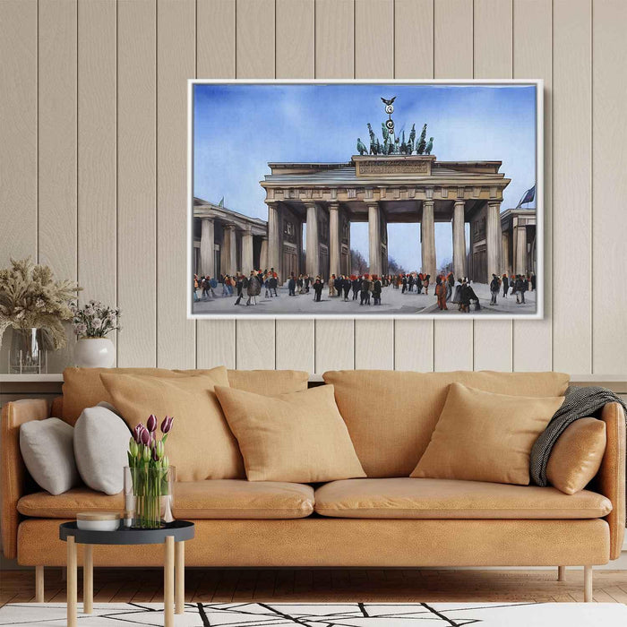 Watercolor Brandenburg Gate #126 - Kanvah